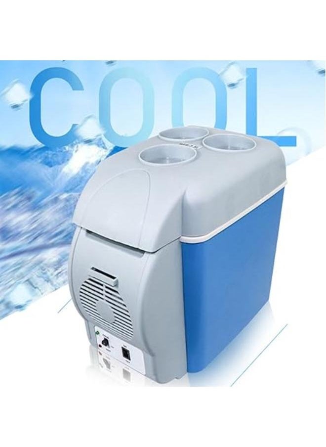 Electric Coolers For Camping, 7.5L, Low Noise Mini Fridge For Car, With Cooling And Heating Function Car Drink Cooler, Car Refrigerator Suitable For Travel Portable Fresh-Keeping Refrigerator Cold Storage And Heat Preservation Mini Freezer, Very Suitable for Family Car Office Dormitory.  - Image 4