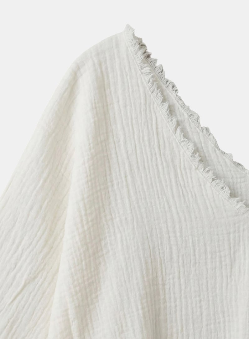Clue Drop-Shoulder Beach Top - Image 3