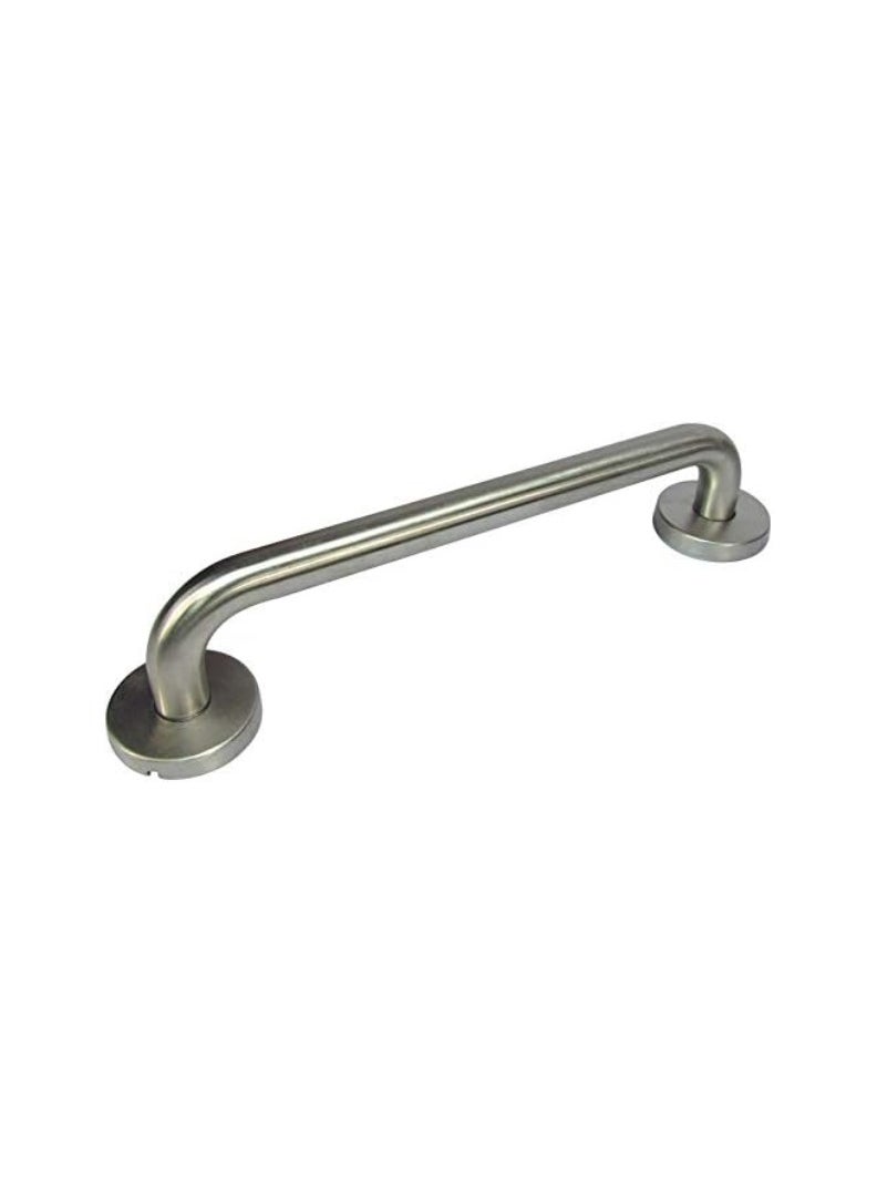 KNP KNP Stainless Steel D Bar Shower Support (19MM x 350MM ) is a durable and stylish support bar, designed to provide extra stability and reinforcement for shower glass panels.  - Image 1