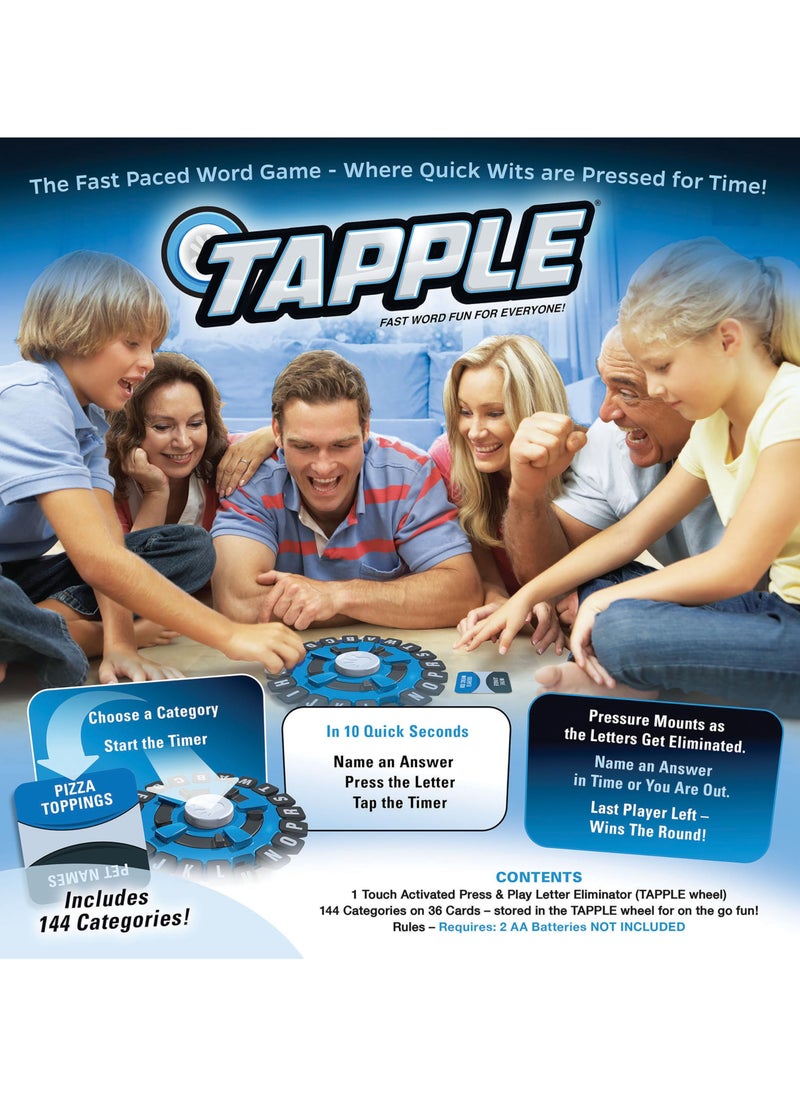 Generic - Tapple Word Game, Fast-Paced Family Board Game for Adults and Kids, Choose a Category and Race Against the Timer - Image 1