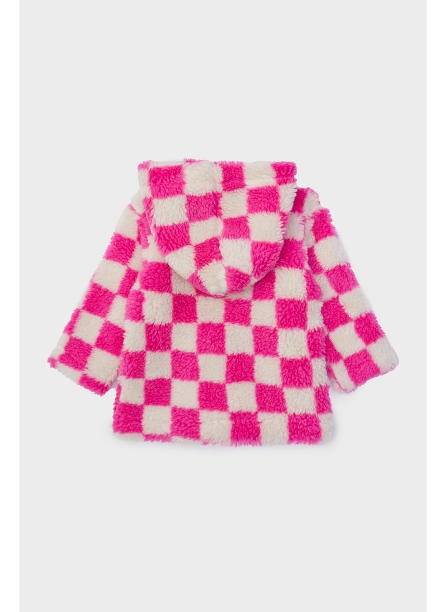 Gb Baby Layette Baby Girl Patterned Coat 23FW0BG2724  - Image 2