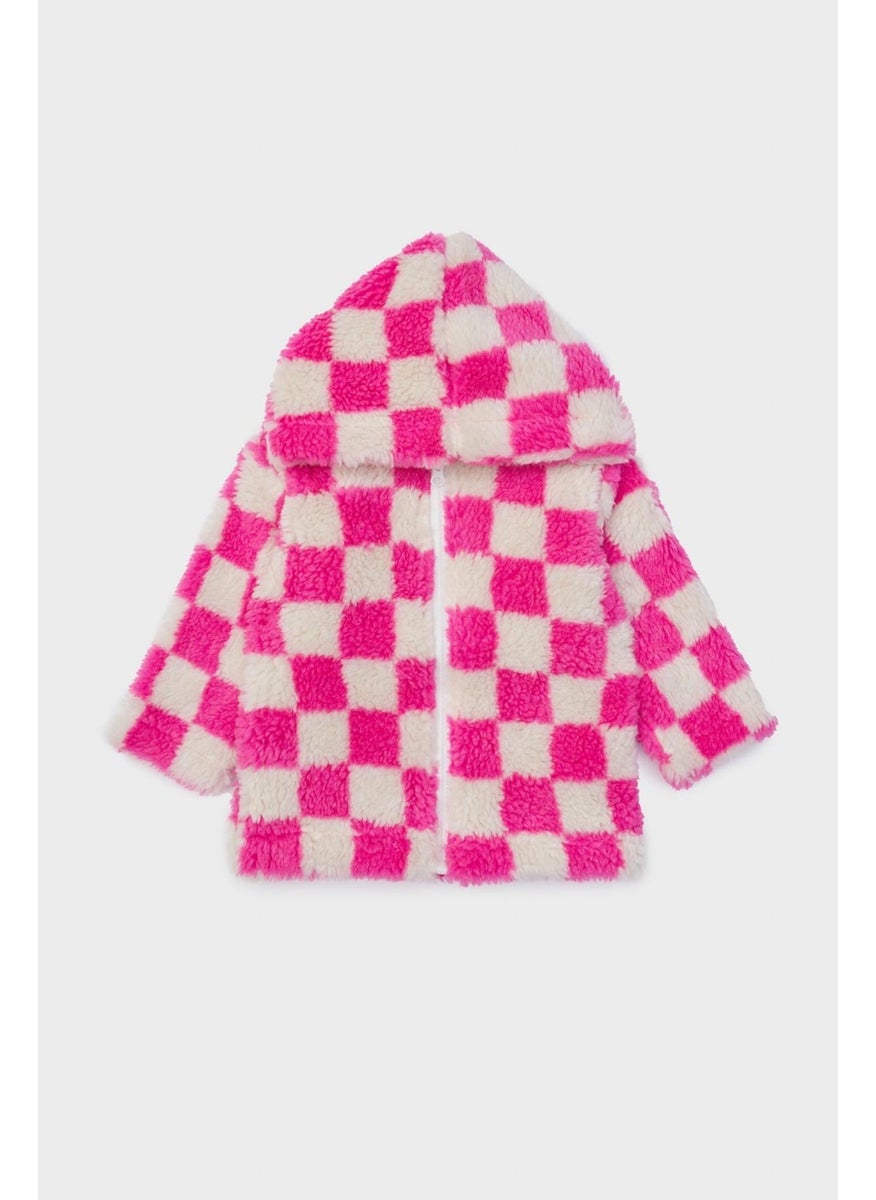 Gb Baby Layette Baby Girl Patterned Coat 23FW0BG2724  - Image 1