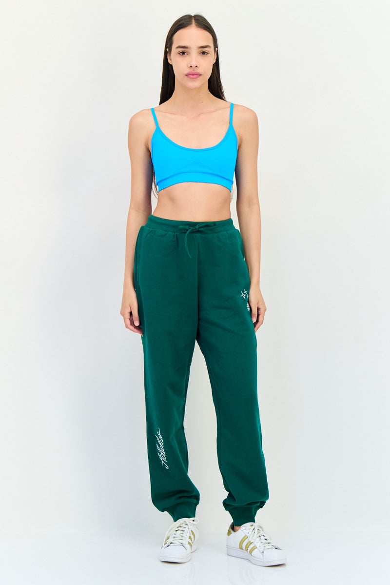 Adidas سروال رياضي نسائي مناسب في الهواء الطلق، أخضر - Image 4