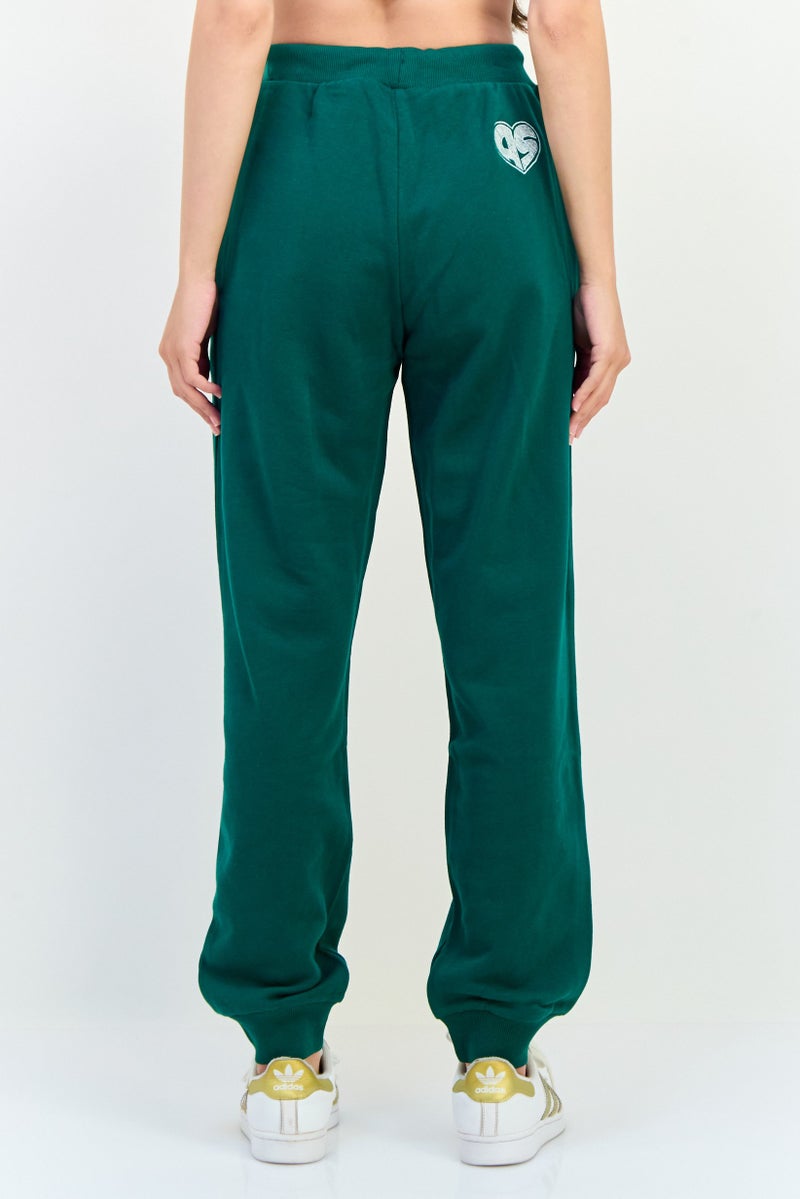 Adidas سروال رياضي نسائي مناسب في الهواء الطلق، أخضر - Image 3