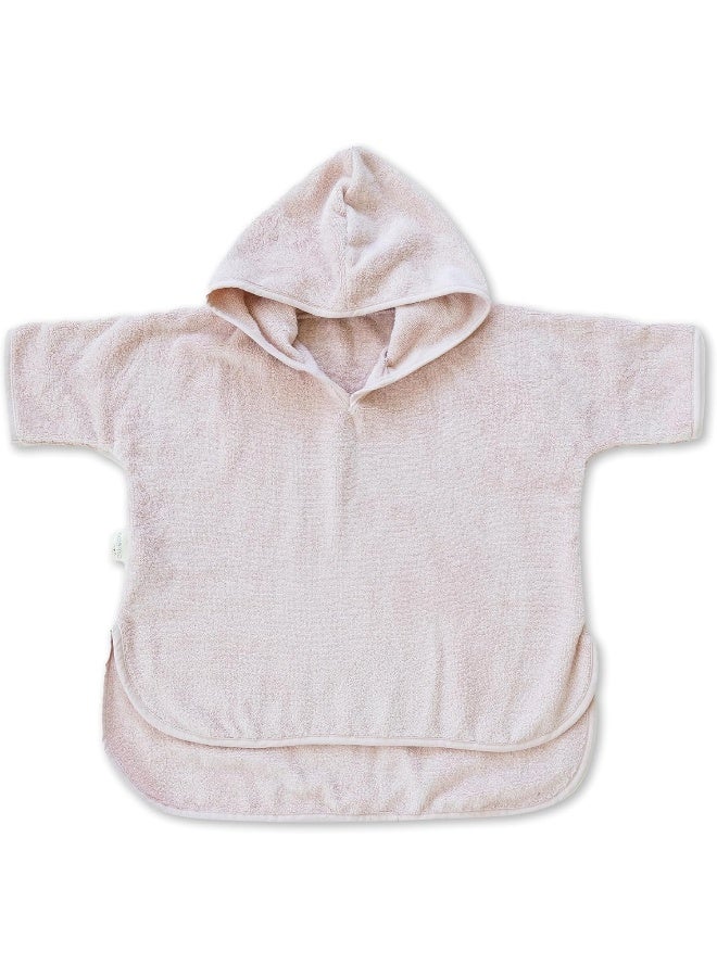 Natemia Organic Hooded Cover-Up â€“ Ultra Soft and Absorbent Cloud Touch Cotton Kids Beach and Pool Towel Cover-Up - Image 1