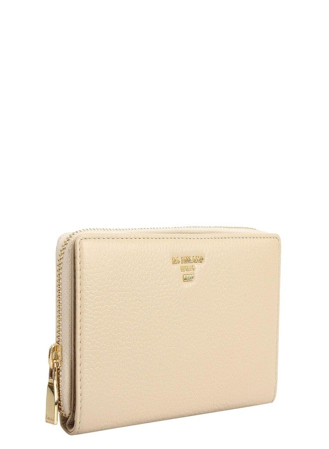 Da Milano Premium Leather Wallet for Women | Multi Compartment Travel Wallet - White (10018OL) - Image 2
