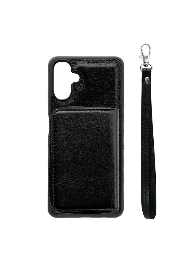 S-TOP Case For Samsung Galaxy A36 5G Solid Color Zipper 11-Card Slots Bag Phone Case with Lanyard - Image 2