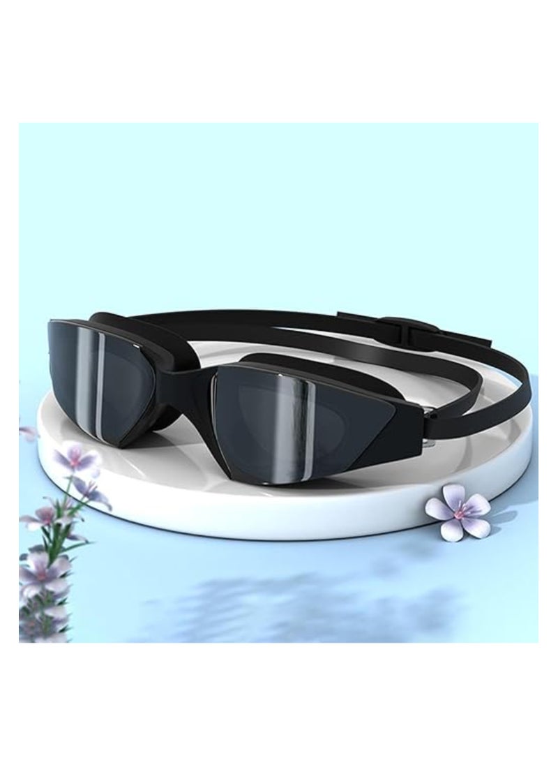 Generic - Anti-Fog Swimming Goggles for Adults, UV Resistant and Waterproof, Adjustable Swim Goggles with Wide Clear Vision for Men and Women, Perfect for Pool and Open Water Use. - Image 1