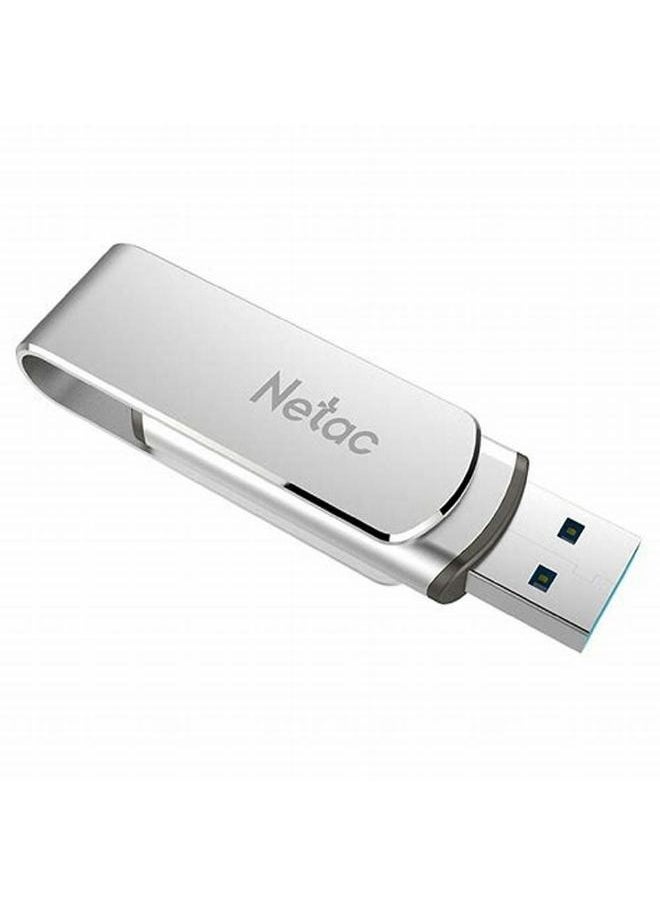مقبس فلاش درايف بمنفذ Type-C USB مزدوج سعة 64 جيجابايت U782C_2 فضي