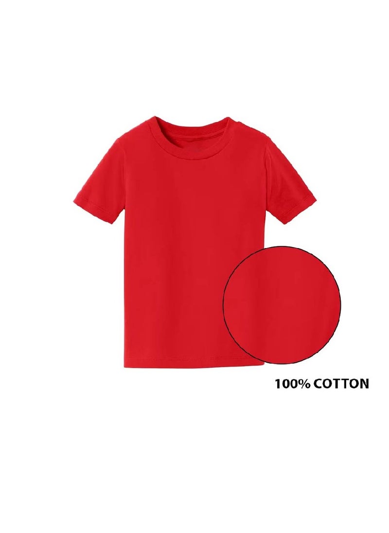 PRINTSHOP4ME - Love Dubai Kids Boys T-Shirt - Round Neck with Short Sleeve Tshirt - Boys Cotton T-Shirt - I Love Dubai-Printed T-Shirt - Perfect for Dubai Souvenir - Image 1