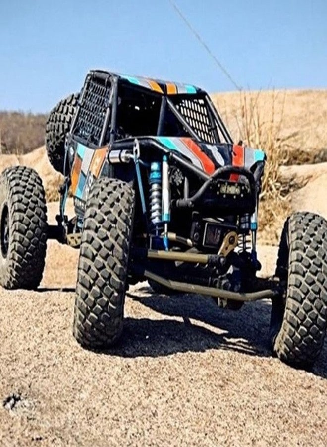YSKMLOLP RC Car Shocks,2Pcs Negative Pressure Piggyback Shock Absorber For 1/10 RC Crawler Car Axial SCX10 RR10 Wraith CAPRA Traxxas TRX4 (90mm) - Image 3