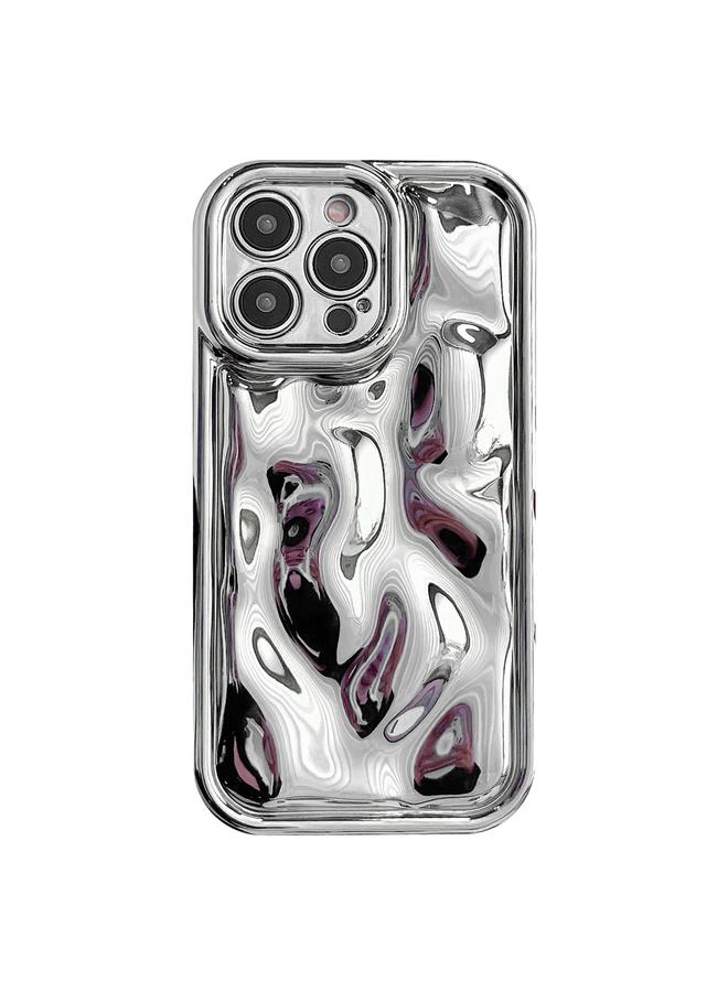 اس-توب جراب لهاتف iPhone 14 Pro مصنوع من مادة TPU بتصميم نيزكي مطلي بالكهرباء - Image 1