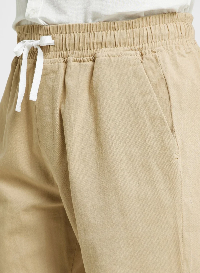 Thomas Scott Thomas Scott Men Mid-Rise Slim Fit Sports Shorts