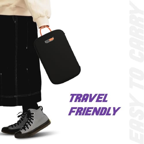SNEAKARE Premium Shoe Bag for Travel - Shoe Bags for Travelling with Removable Crossbody Strap, Airflow Vents - Shoes Bag for Travelling with Extra Pockets - Shoes Bags for Travel (Upto UK12) - Image 4