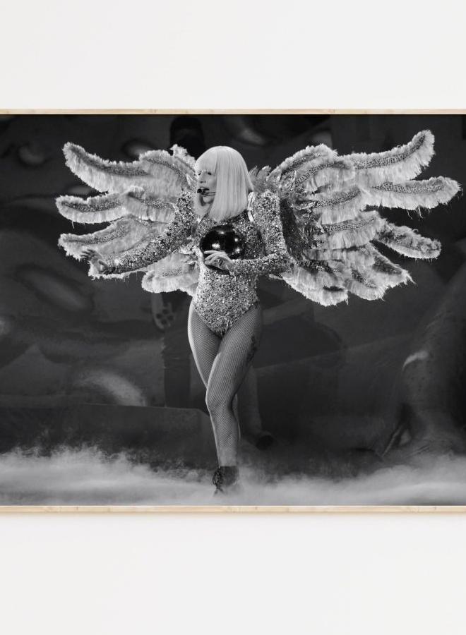 Lady Gaga Poster, Black and White Wall Art, Vintage Wall Art, Photograph Prints, Home Decor, Room Decor, Fan Poster