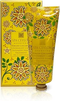SPA CEYLON Virgin Coconut Overnight Care Intensive Hand Treatment Travel Size Hand Lotion Natural Products Hand Repair Controlling Roughness and Dry Patches 100g - Image 1