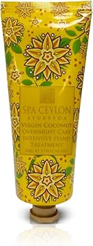 SPA CEYLON Virgin Coconut Overnight Care Intensive Hand Treatment Travel Size Hand Lotion Natural Products Hand Repair Controlling Roughness and Dry Patches 100g - Image 2
