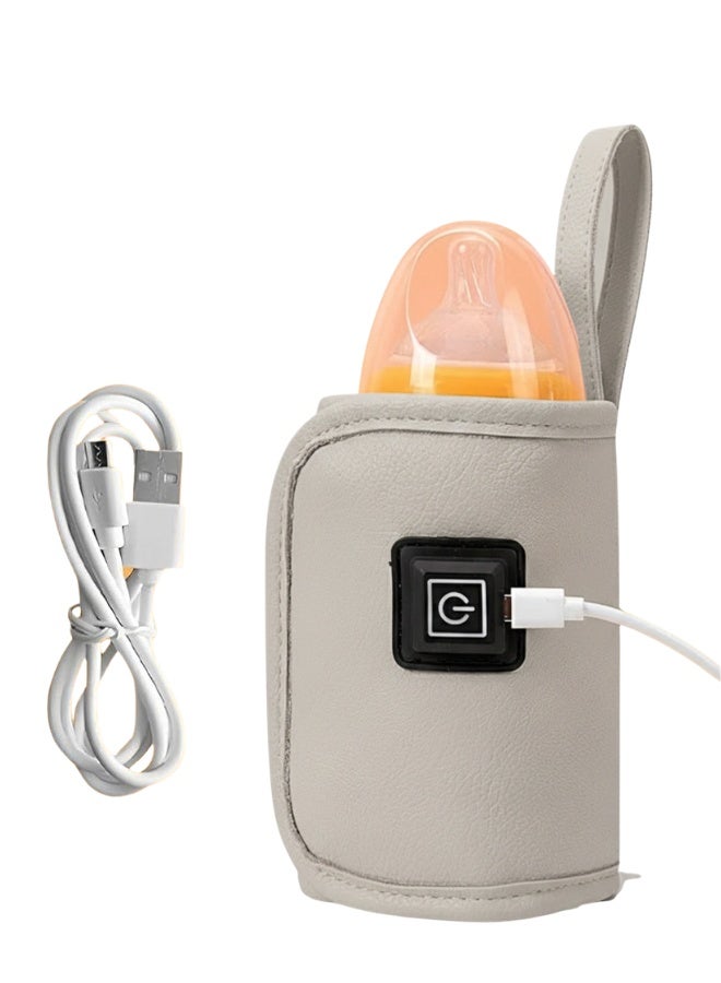 جهاز تدفئة زجاجات الرضاعة USB - يحافظ على دفء الحليب أثناء السفر - يحافظ على العناصر الغذائية - Image 1