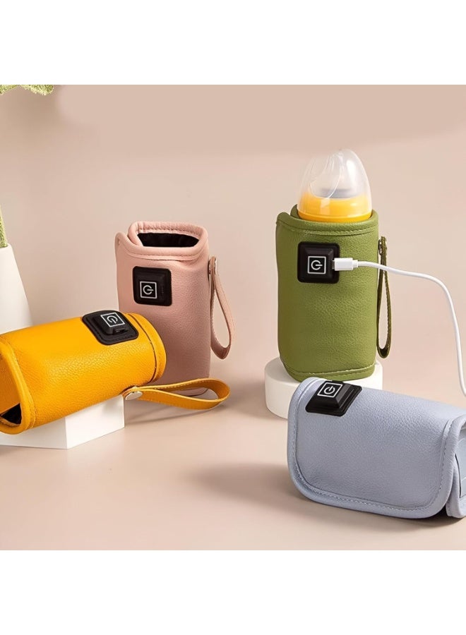 جهاز تدفئة زجاجات الرضاعة USB - يحافظ على دفء الحليب أثناء السفر - يحافظ على العناصر الغذائية - Image 3