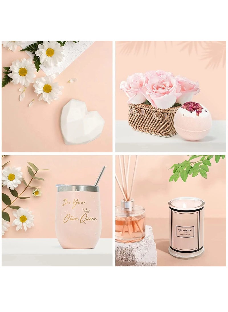 Remy Belle Gifts Basket for Women - Birthday Gift Mom Box Set Contains 9 Items Inspirational Gift,Relaxing Spa Care Package for Mother Friendship, Friend Gifts for Wife  - Image 4