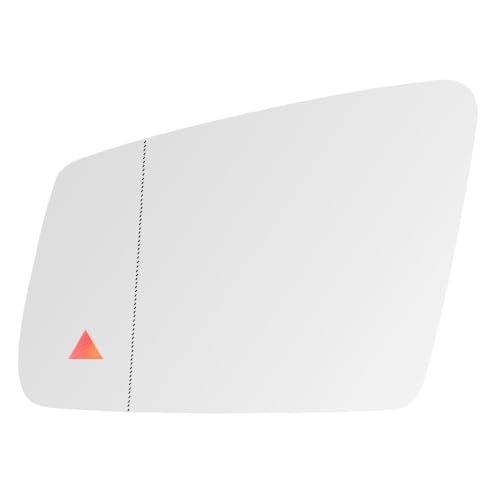 Senzeal Driver Side Heated Mirror Glass with Blind Spot Detection BLIS for MercedesBenz A B C E S Class W212 W204 W221 CLA GLA GLK No Auto DimmingLeft Side