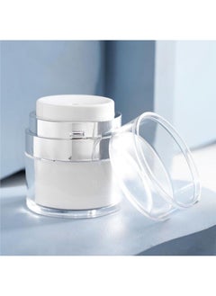 ECVV 15Ml Cream Jar Vacuum Bottle With Pump Refillable Travel Size Containers For Creams Lotions Sample Empty Makeup Cosmetic Jar Lotion Dispenser  - Image 2