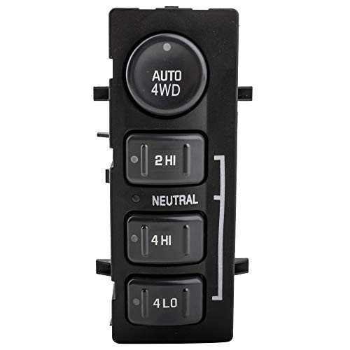 Boxi مفتاح نقل الدفع الرباعي BOXI 4WD 4x4 لمركبات شيفروليه سيلفرادو سوبربان أفالانش تاهو 1999-2002 / لمركبات جي إم سي يوكون سييرا 1999-2002 / لمركبة كاديلاك إسكاليد 2002 | 19168767 - Image 2