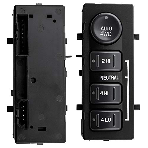 Boxi مفتاح نقل الدفع الرباعي BOXI 4WD 4x4 لمركبات شيفروليه سيلفرادو سوبربان أفالانش تاهو 1999-2002 / لمركبات جي إم سي يوكون سييرا 1999-2002 / لمركبة كاديلاك إسكاليد 2002 | 19168767 - Image 1