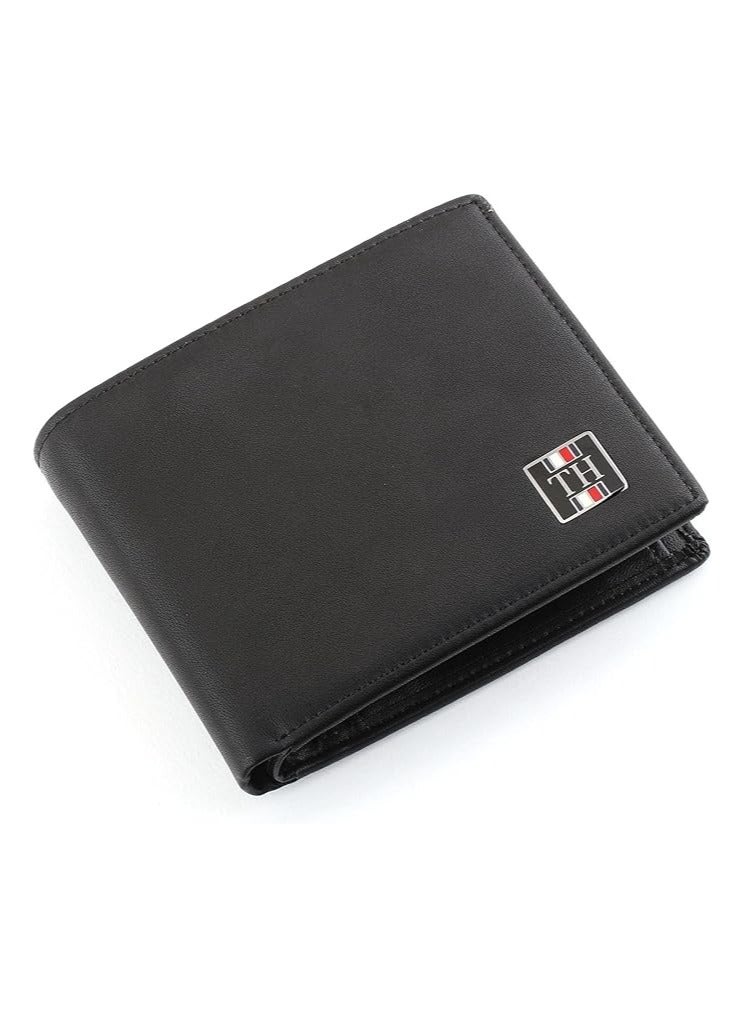 Tommy Hilfiger Denim Tommy Hilfiger Bifold Wallet for Men, , Black - Image 1