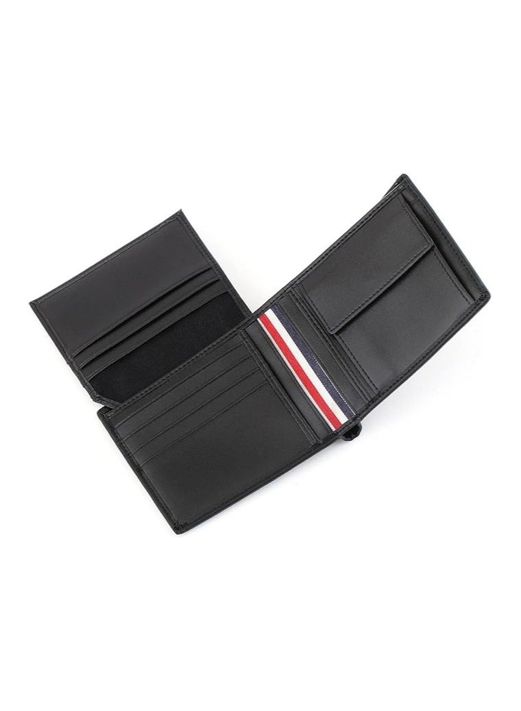 Tommy Hilfiger Denim Tommy Hilfiger Bifold Wallet for Men, , Black - Image 4