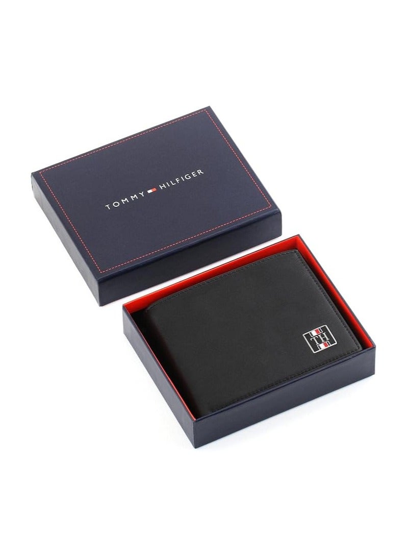 Tommy Hilfiger Denim Tommy Hilfiger Bifold Wallet for Men, , Black - Image 5