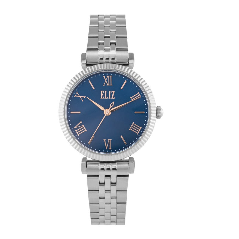ELIZ ES8904L2SBS SS Case & Band 3-Hands Women's Watch - Image 1