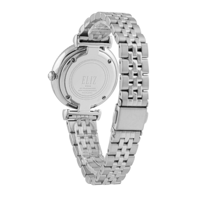 ELIZ ES8904L2SBS SS Case & Band 3-Hands Women's Watch - Image 3