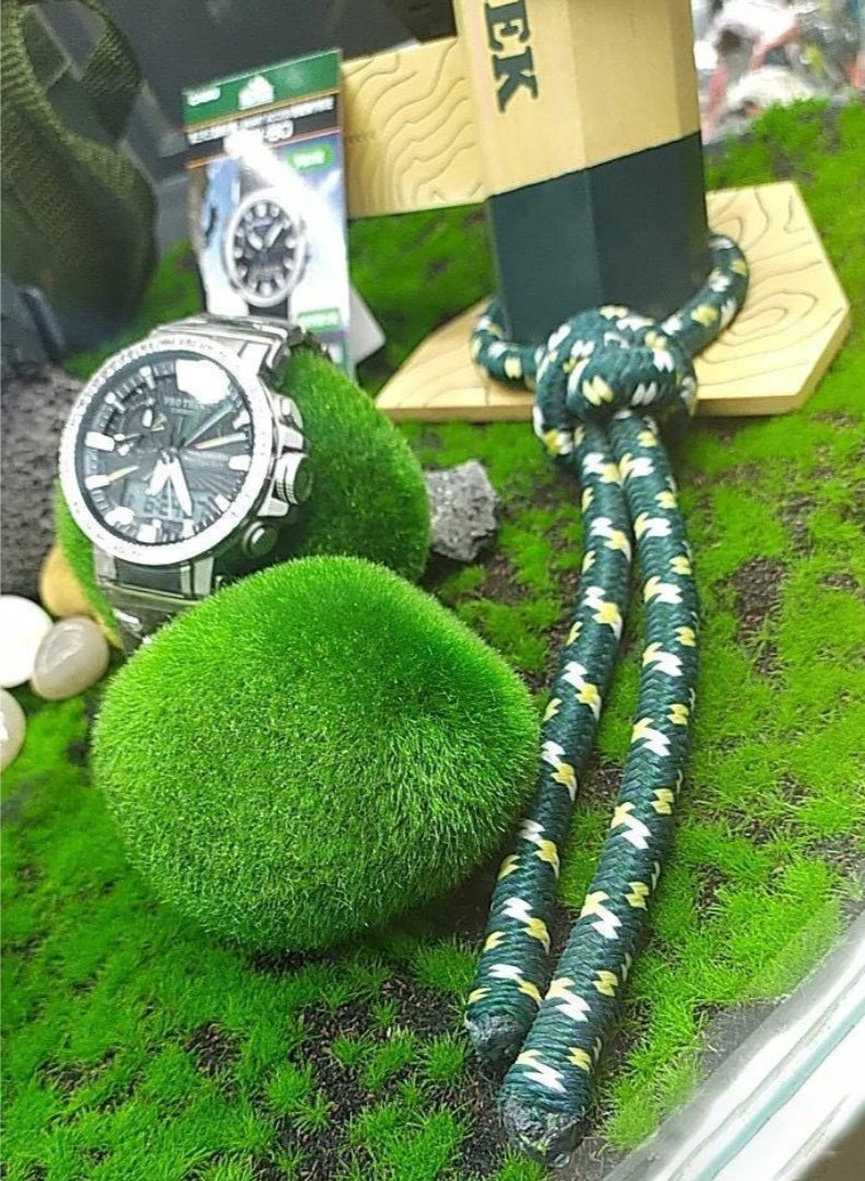 In Air 7Pcs Simulated Moss Stone, Simulated Moss Stone, Landscape Decoration Ornaments, Photography Props, Used In Lawns, Flower Pots Or Gardens - Image 3