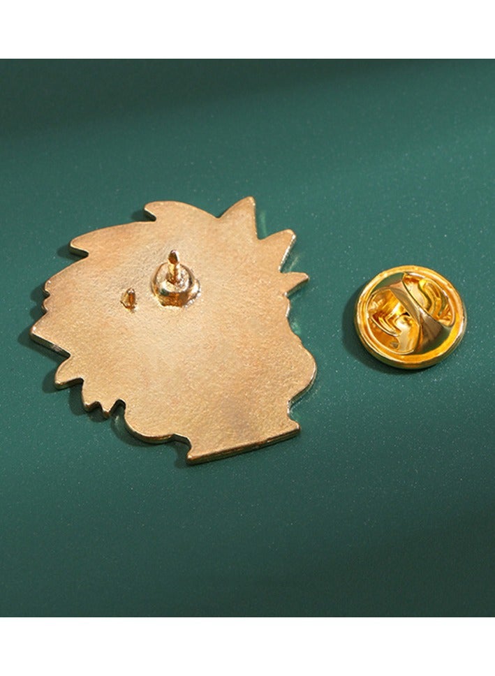 6-Piece/Set Badges Brooches Pins Anime Cartoon Figure Enamel Pin - Image 2