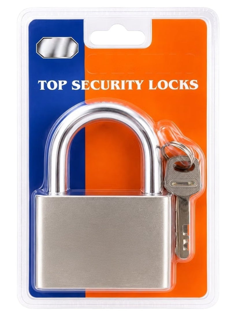 70mm Heavy-Duty Metal Security Padlock with 3 Keys – Multi-Purpose & Weather Resistant