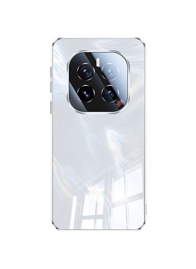 General New Feather-Yarn Glass Protective Case for Honor GT pro - Ultra-Thin Full-Coverage Minimalist Premium Design  - Image 1