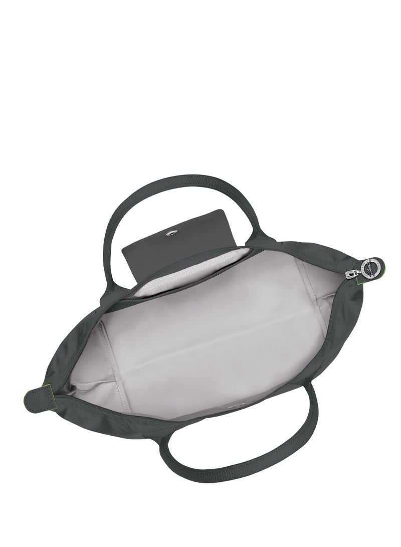 Longchamp Le Pliage Medium Graphite Grey Shoulder Strap  Women's Eco-Friendly Fashionable and Versatile Medium Cosmetic Bag, Handbag, Shoulder Bag - Image 5