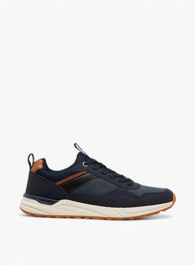 Lee Cooper Men's Panelled Lace-Up Sneakers - Image 2