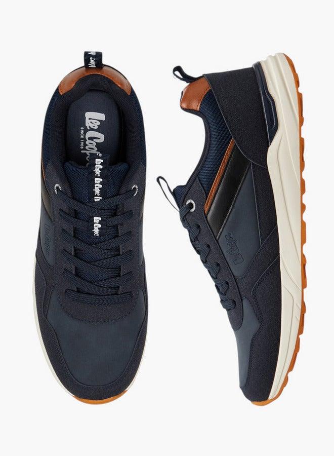 Lee Cooper Men's Panelled Lace-Up Sneakers - Image 1