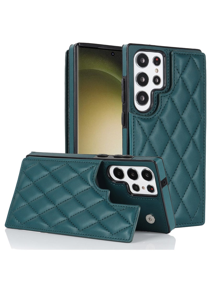 general Phone Case for Samsung Galaxy S25 Ultra 5G Wallet Cover with RFID Card Holder Rugged Stand Cell Accessories S25 Ultra  6.9 2025 - Image 1