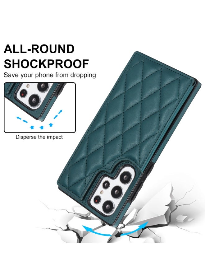 general Phone Case for Samsung Galaxy S25 Ultra 5G Wallet Cover with RFID Card Holder Rugged Stand Cell Accessories S25 Ultra  6.9 2025 - Image 3