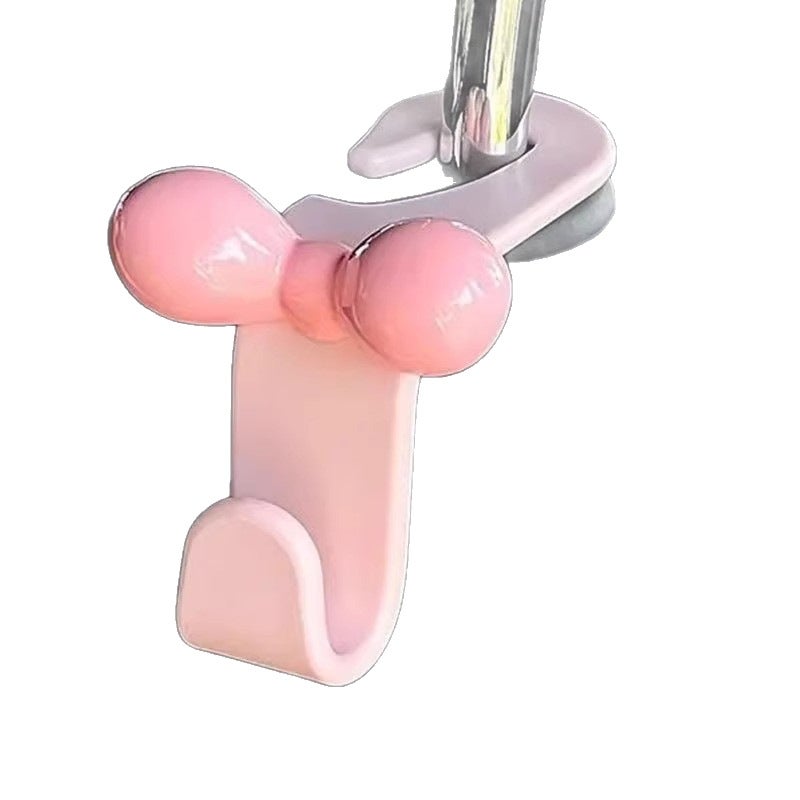 Car Hanging Hook with Bow Decoration - Image 1