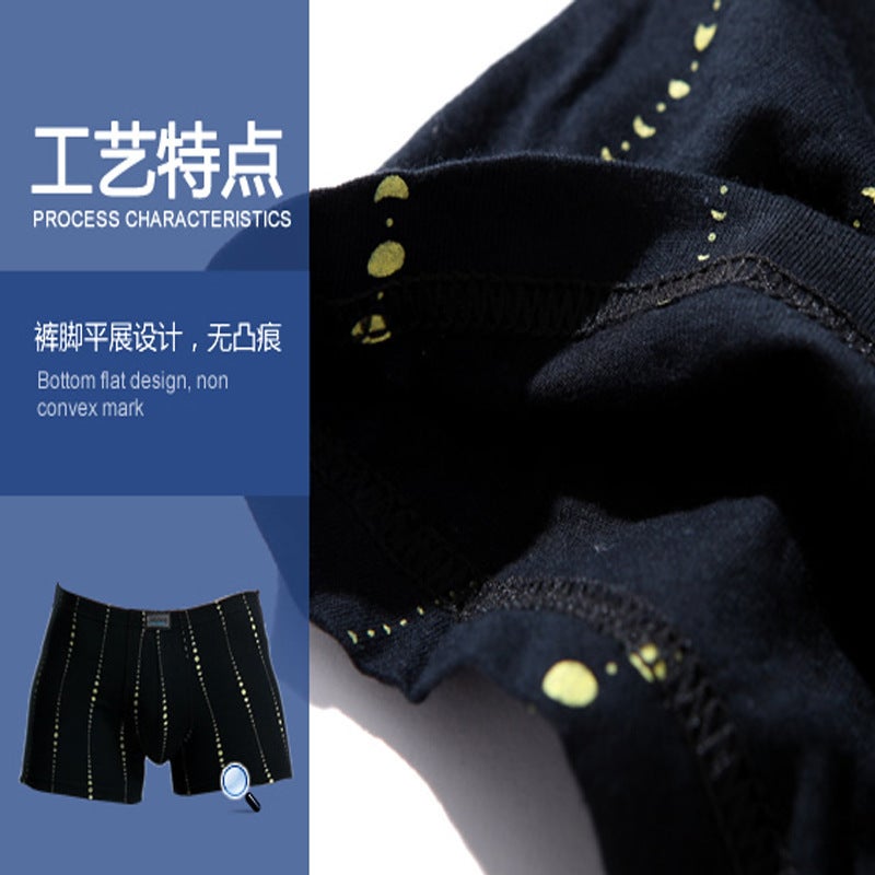 Men's Cotton Boxer Briefs 10-Pack - Image 4