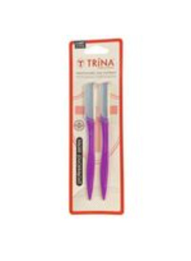 Trina Professional Facial Hair Removal Blades for Women, 2-Pack - Image 3