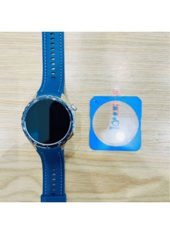 For OPPOwatchX2 Seconds Stickers Tempered Film Watch Protective Film Direct WatchX2 Dial Film-Color:Oppo Watch X2 [chengnan Glass  Special Explosion-proof] Ultra-clear 1 Piece  Comes With Instant Sticker Artifact