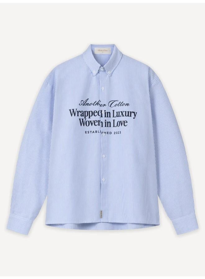 Another Cotton Lab Wrapped in Luxury Oxford Shirt - Image 4