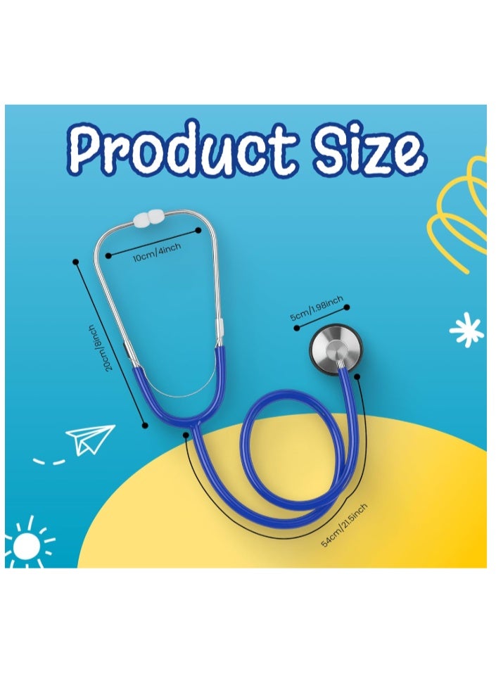 Kids Doctor Stethoscope Toy – Realistic Working Stethoscope for Children, Role Play Doctor toy for Boys & Girls – Educational Medical Pretend Play Toy for Toddlers & Kids Ages 3+ - Image 4