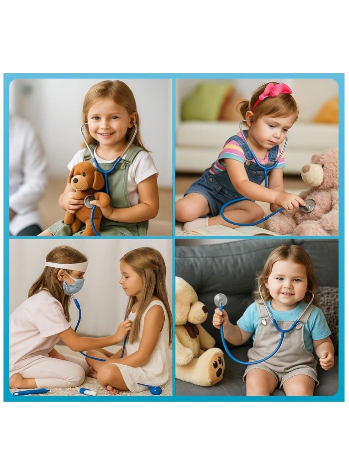 Kids Doctor Stethoscope Toy – Realistic Working Stethoscope for Children, Role Play Doctor toy for Boys & Girls – Educational Medical Pretend Play Toy for Toddlers & Kids Ages 3+ - Image 5