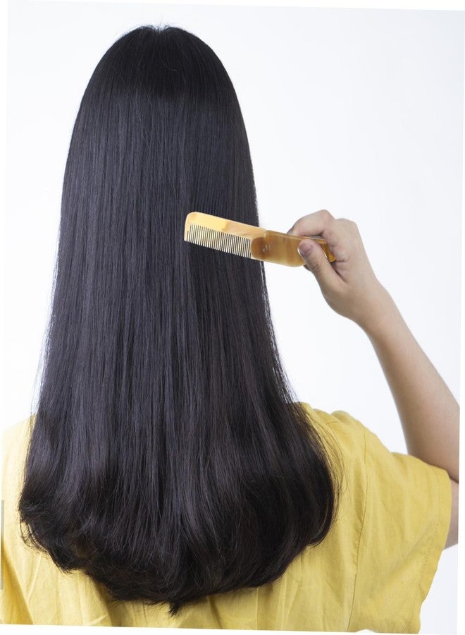 Minkissy Folding Comb Beard Comb Portable Pocket Comb Ox Horn Comb Hair Comb Mustache Comb for Father Husband Boyfriend - Image 3